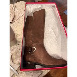Vince Camuto Brown Heeled Boots